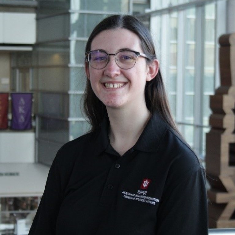 Meet your peer health educator, Anna Comer.
